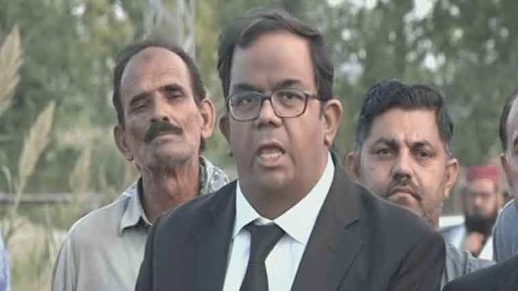 PTI lawyer Faisal Chaudhry arrested from outside Adiala Jail