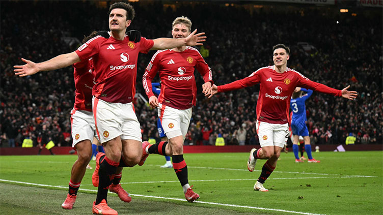 Maguire strikes late as Man Utd beat Leicester in FA Cup