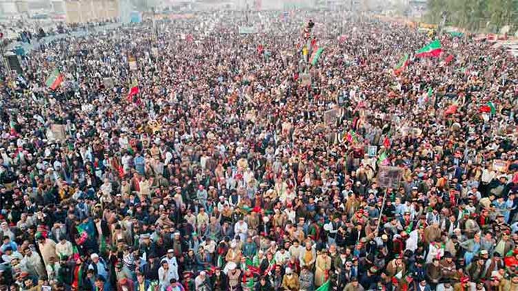 PTI observes Black Day against 'stolen mandate'