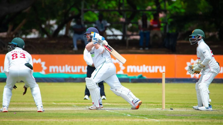 Zimbabwe lose three top order batsmen as they chase test win over Ireland