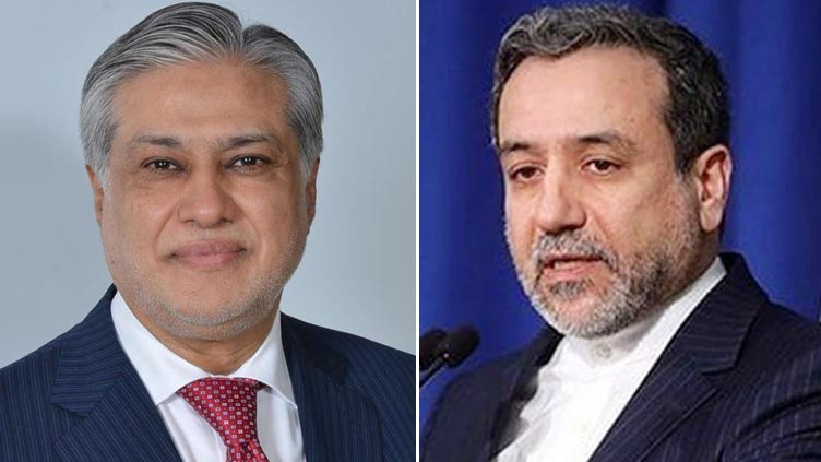 Ishaq Dar, Iranian Foreign Minister discuss Middle East situation