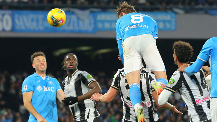 Napoli miss chance to extend Serie A lead with Udinese draw