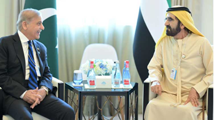 Shehbaz, Maktoum agree to foster Pak-UAE bilateral ties