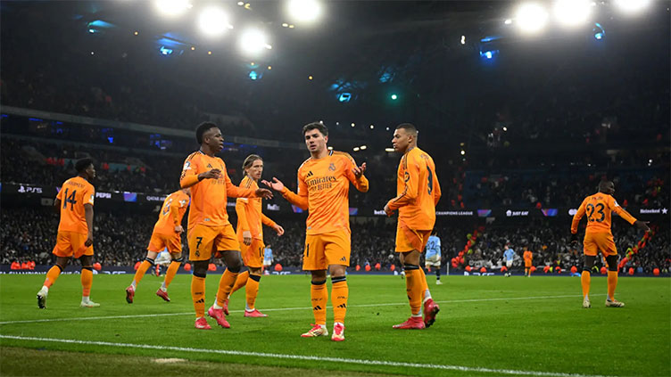 Real Madrid stun Man City as PSG down Brest in Champions League