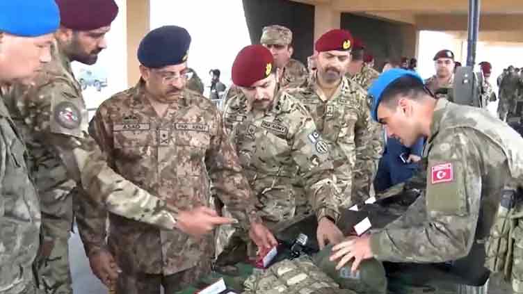 Pakistan-Turkiye joint military drills 'Ataturk XIII' begin