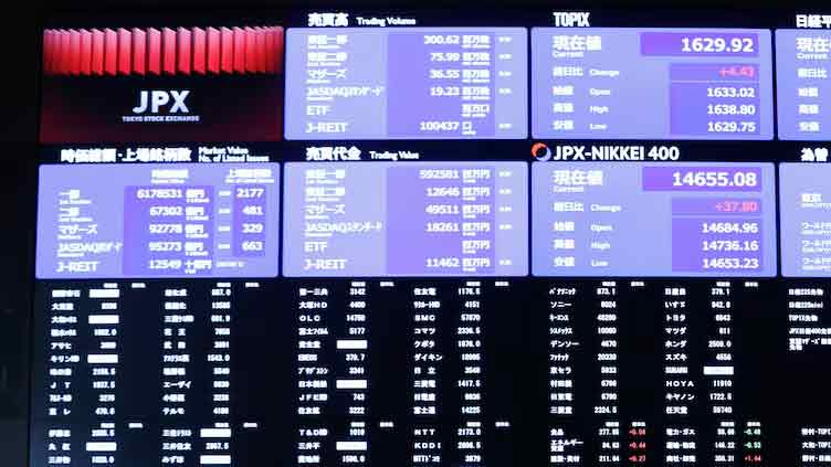 Asian stocks follow Wall St higher on tariff roadmap