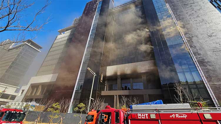 Six dead at resort construction site fire in South Korea's Busan, media says