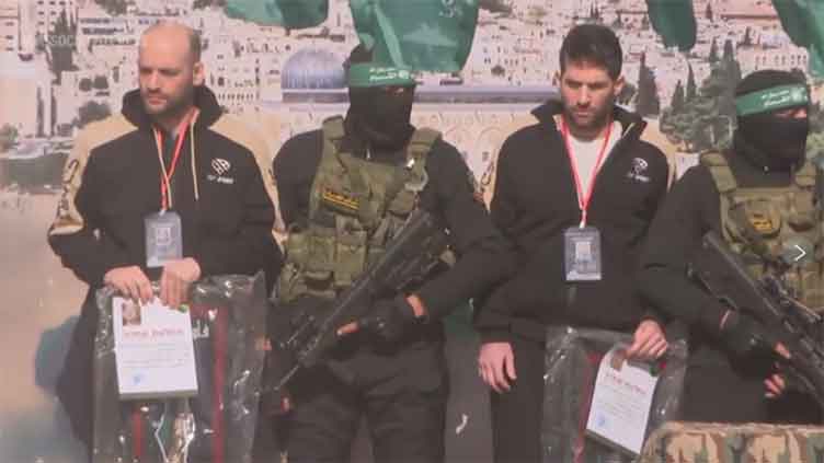 Hamas frees 3 hostages, Israel releases hundreds of prisoners as fragile ceasefire holds