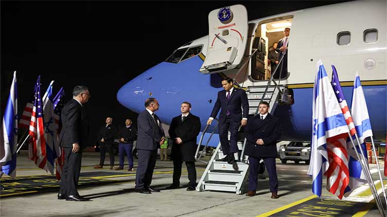 Rubio arrives in Israel on first trip to Middle East as US secretary of state