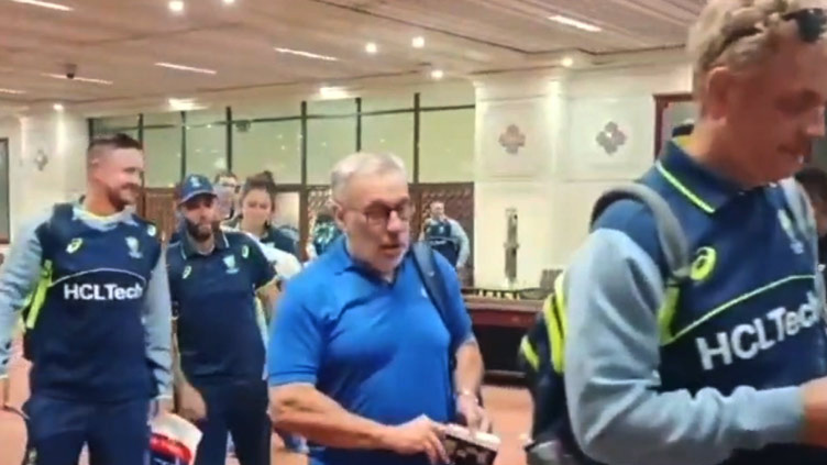 Australian cricket team arrives in Pakistan for ICC Champions Trophy 2025