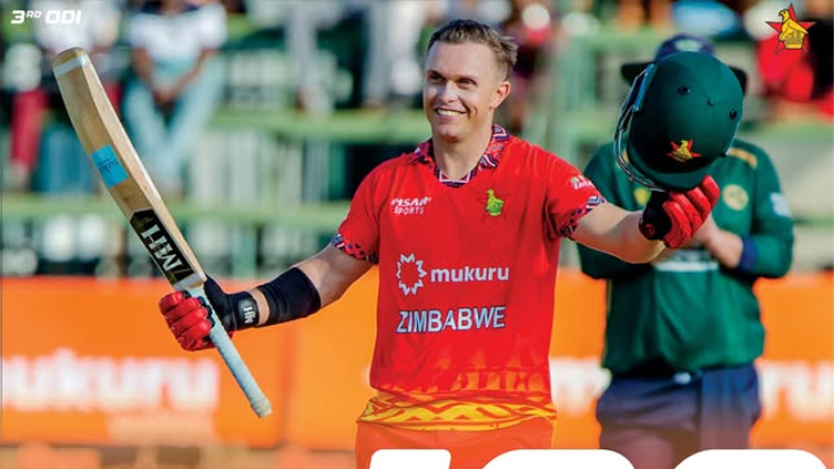 Curran's century leads Zimbabwe to ODI series win