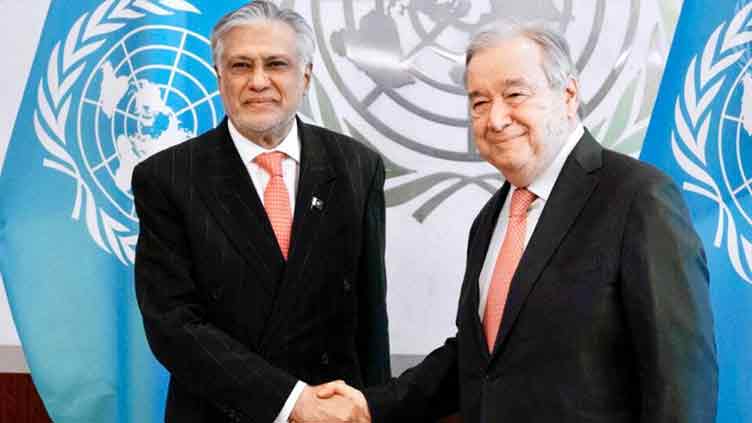 UN secretary general lauds Pakistan's role for maintaining international peace