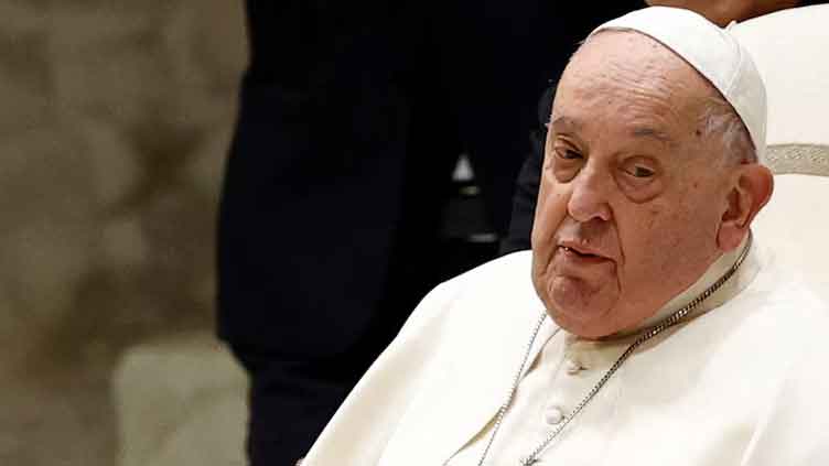 Pope alert and cheerful in hospital, says Italy's PM after visit