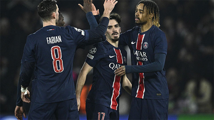 PSG hit seven to set up Champions League clash with Liverpool or Barcelona