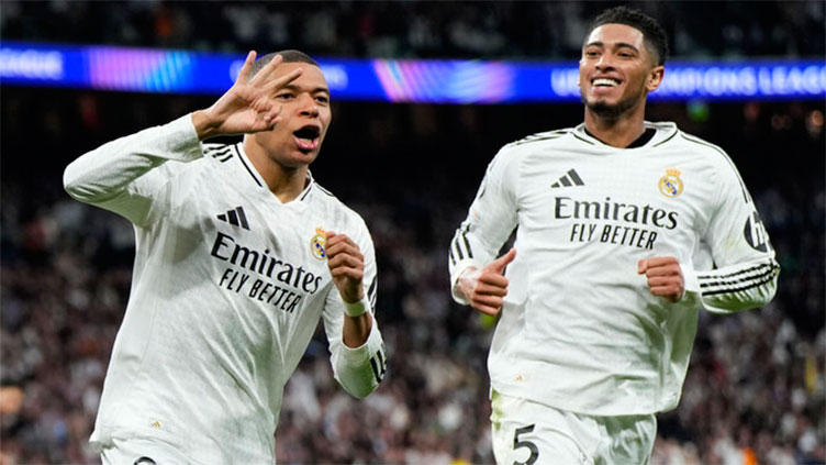 Mbappe hat-trick as Real Madrid knock Man City out of Champions League