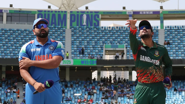 Bangladesh opt to bat in second Champions Trophy clash against India