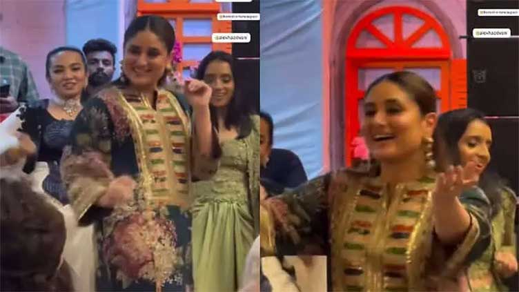 Kareena Kapoor sets dance floor on fire at ceremony