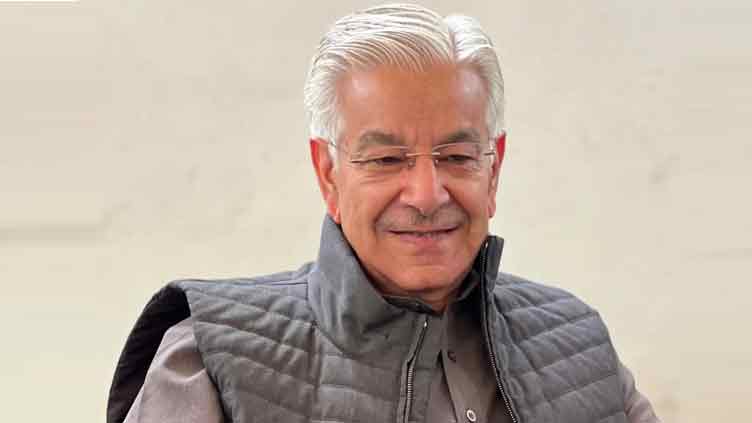 Imran Khan beseeches army chief for rescue through letters: Khawaja Asif