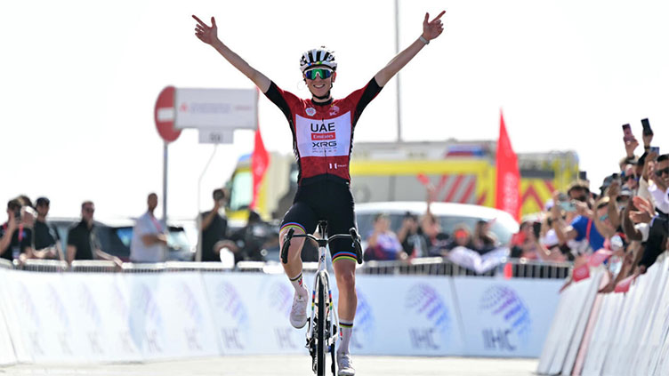 Pogacar wins the UAE Tour with mountain break