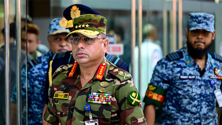 Bangladesh army chief warns country 'at risk' from infighting