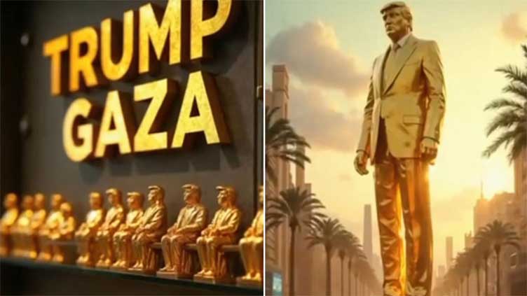 Donald Trump shares bizarre AI-generated video of his 'Gaza vision'