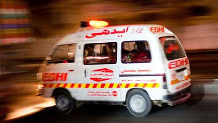 Three killed in van, motorcycle collision in Tharparkar