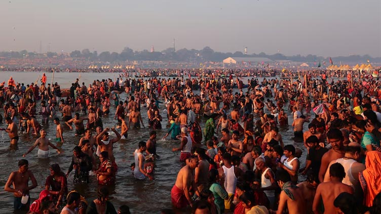 Dunya News Indians throng last day of Maha Kumbh festival that drew 663 million