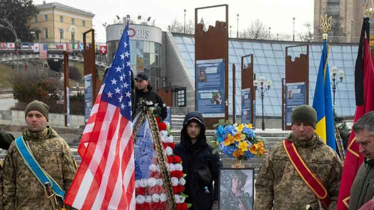 US family in Kyiv mourns son killed in war, upset by Trump's lurch to Russia