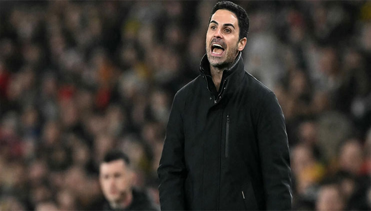 Arteta wants Arsenal to hammer away in title race