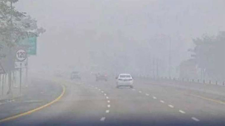 Motorway sections closed as fog blankets parts of Punjab