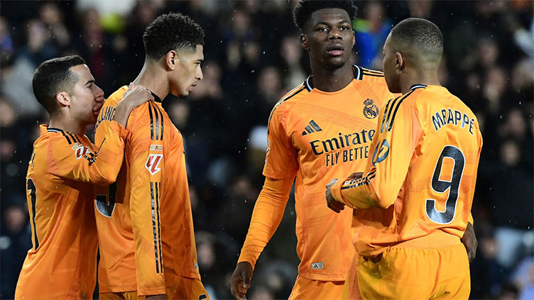 Bellingham grabs Real Madrid late Valencia win after Vinicius red