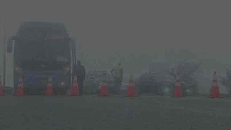 Dense fog forces closure of various motorway sections across Punjab