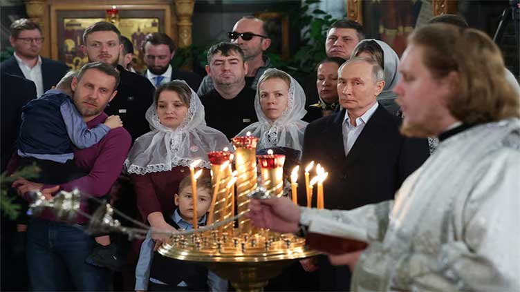 Russia's Orthodox patriarch, marking Christmas, says West trying to smother Russia