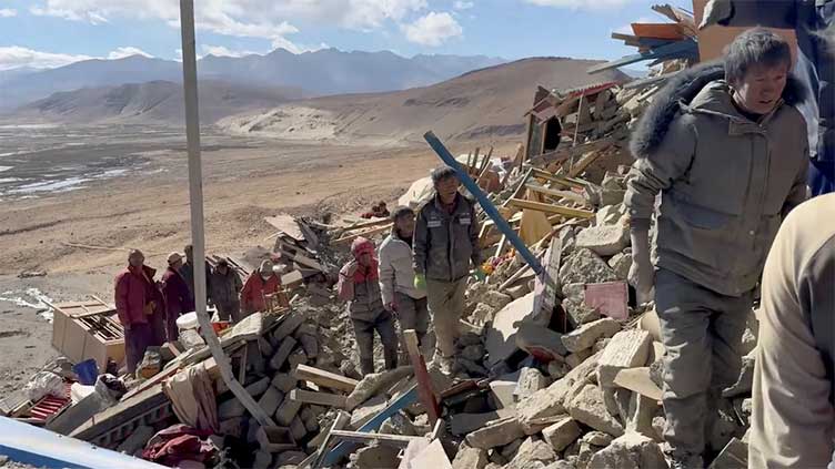 Rescue efforts under way after earthquake in Tibet kills more than 120