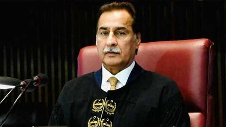 NA Speaker Sadiq rejects PTI allegations regarding talks