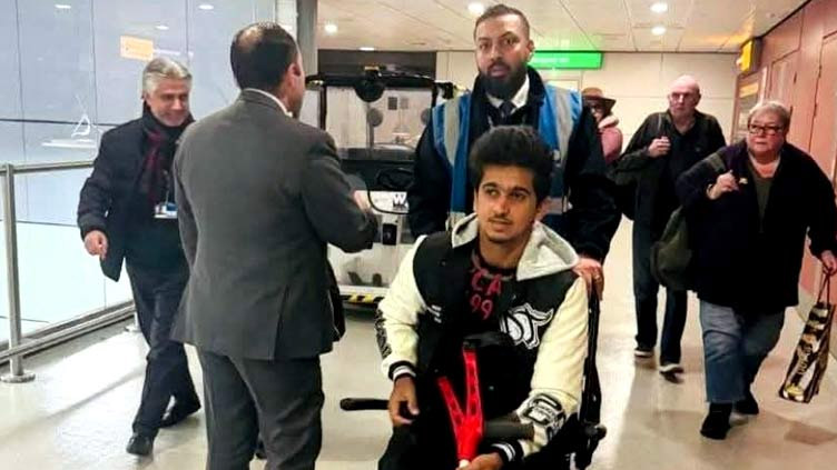 Saim Ayub's ankle injury improving, doctors positive about recovery