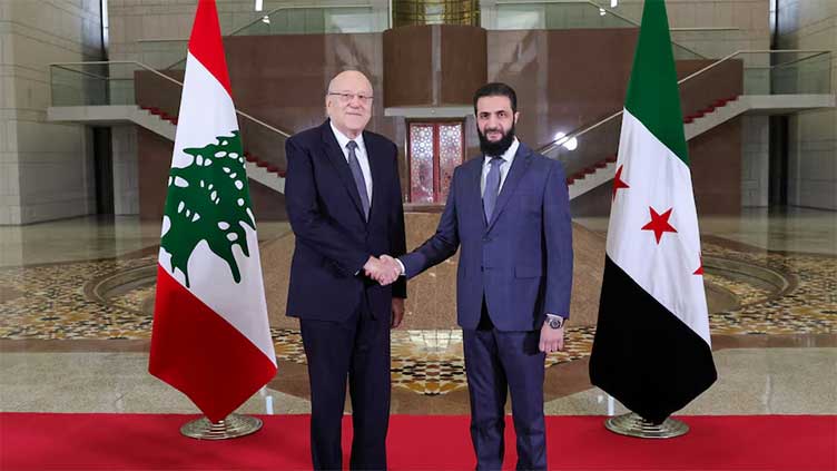 Syria's al-Sharaa meets Lebanese PM in bid to improve long fraught ties