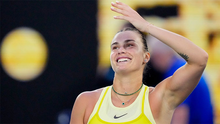 Sabalenka credits 'mental toughness' for surviving early Open wobble