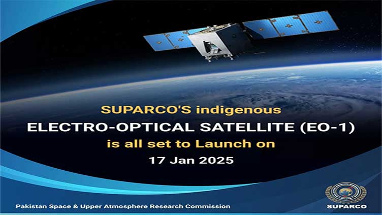 Suparco set to launch indigenous electro-optical satellite