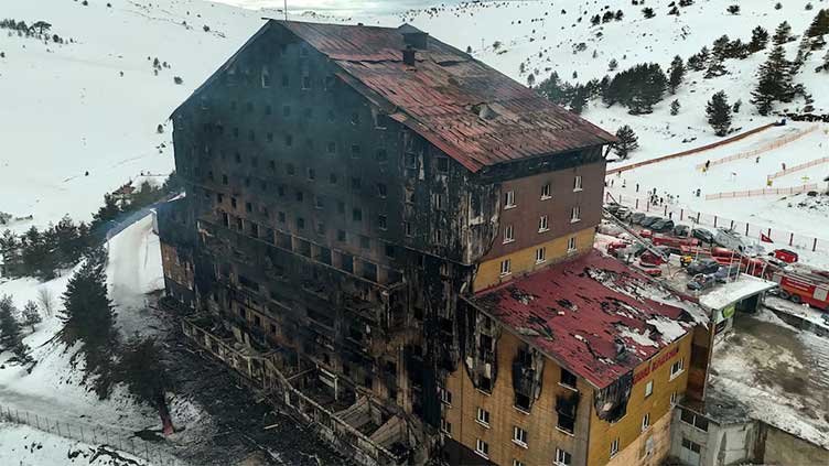 Turkey detains nine people over ski resort hotel fire that killed 76