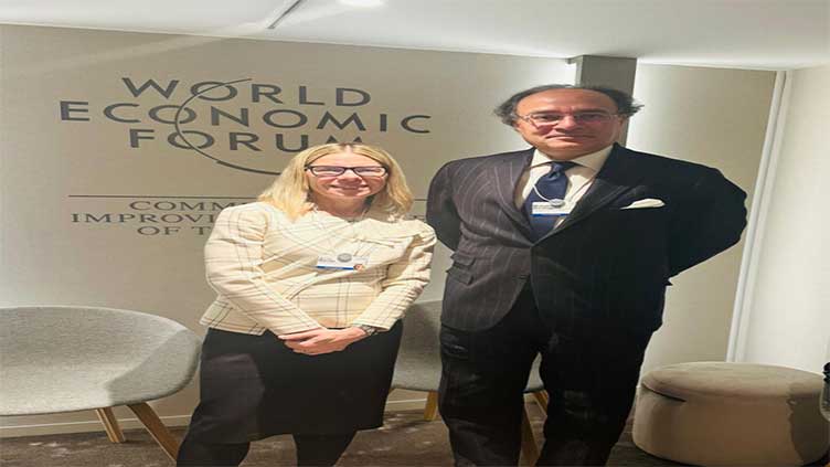 FinMin meets World Bank Managing Director in Davos