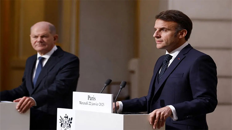 French, German leaders say must act for 'strong' Europe