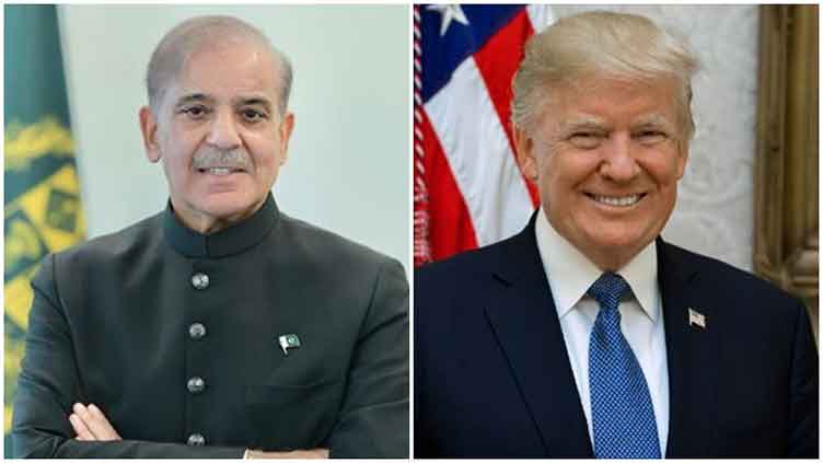 PM Shehbaz congratulates President Trump on assuming office