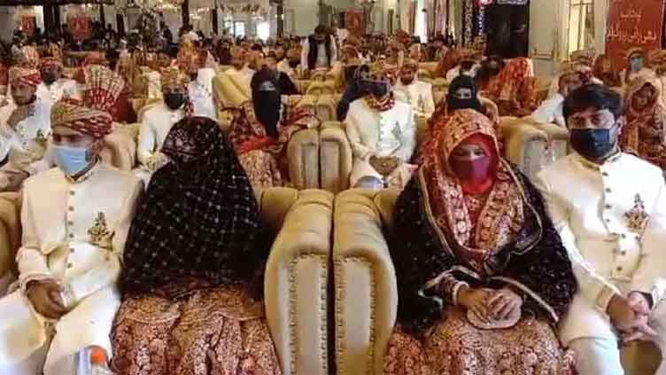 Mass wedding of 51 couples held in Multan