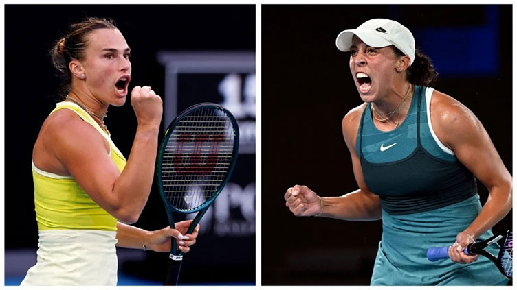 Sabalenka, Keys wind up for big-hitting Australian Open final