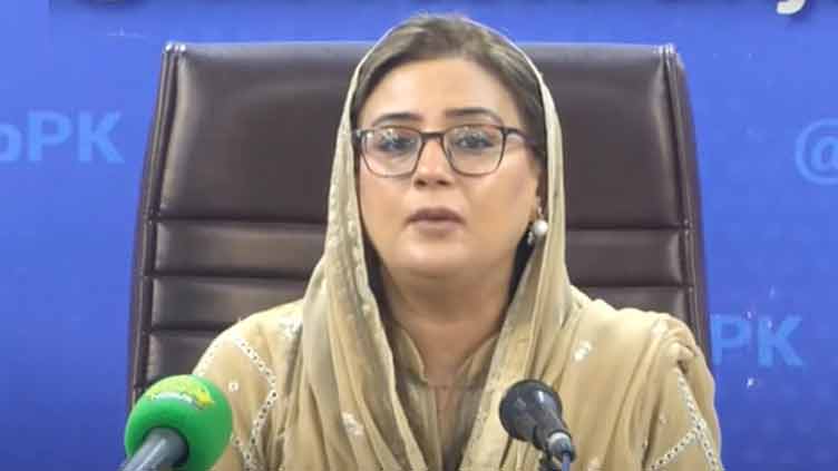 Political opponents are afraid of development in Punjab: Azma Bokhari