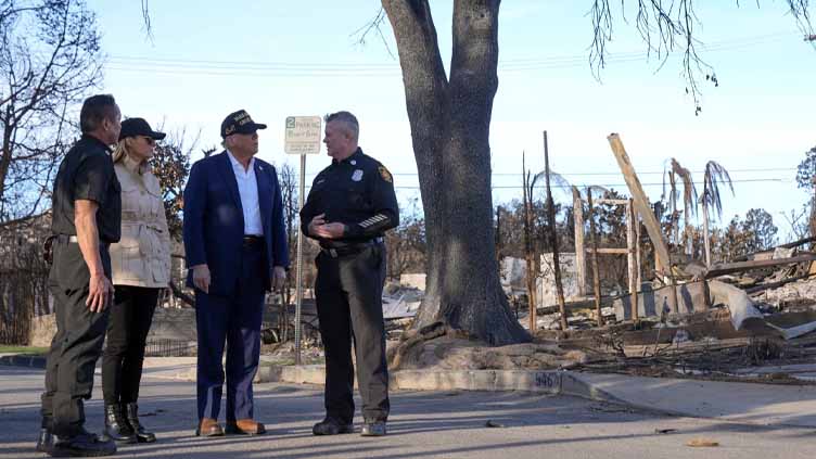 Trump proposes 'getting rid of FEMA' while touring disaster areas