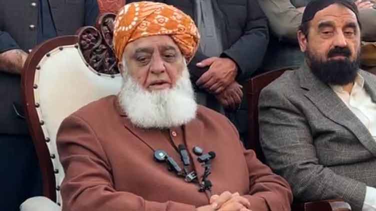 Fazl says ready to play role for restoring peace in KP