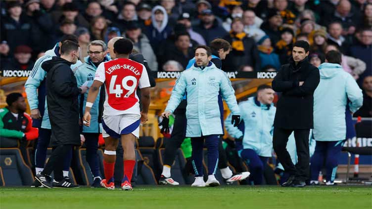 Lewis-Skelly red card leaves Arsenal boss Arteta 'fuming' and pundits baffled