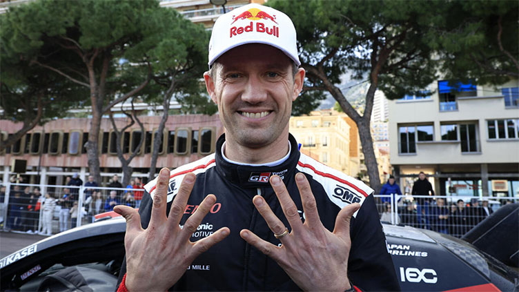 'Lucky star' guides Ogier to record-extending 10th Monte Carlo Rally